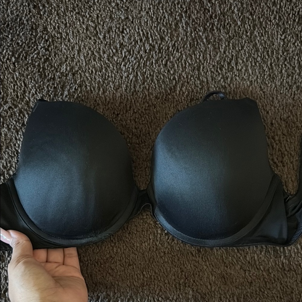 Black Padded Bra